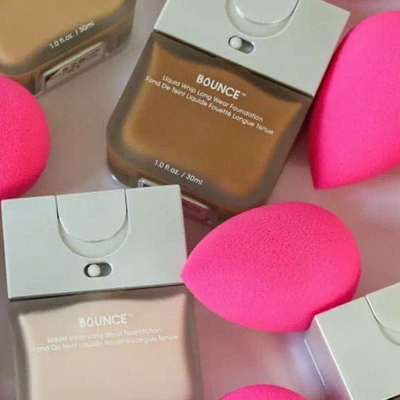 Eco Friendly Versatile Makeup Blender Sponge Egg Shaped Beauty Blender Cleanser