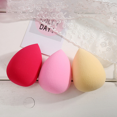 Eco Friendly Versatile Makeup Blender Sponge Egg Shaped Beauty Blender Cleanser